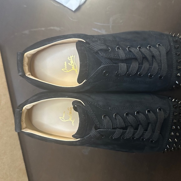 Spiked suede sneakers - Picture 3 of 8